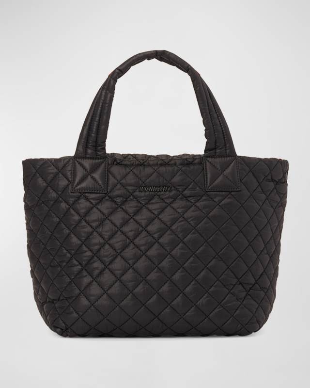 Metro Deluxe Small Quilted Nylon Tote Bag