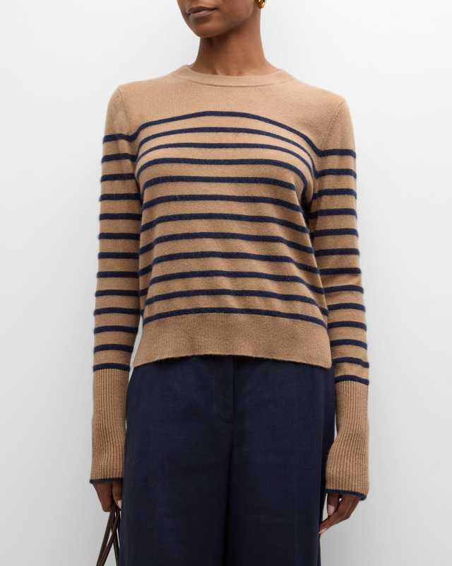 Fitted Lean Lines Cashmere Sweater