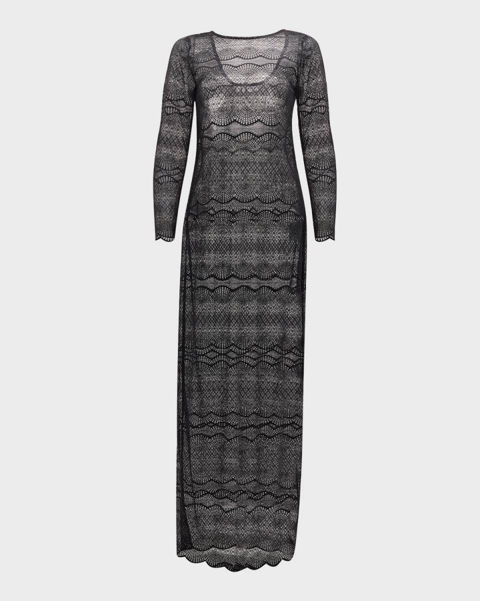 Aliona Lace Maxi Dress