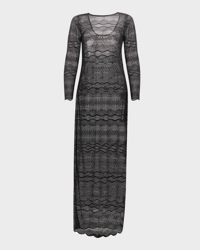Aliona Lace Maxi Dress