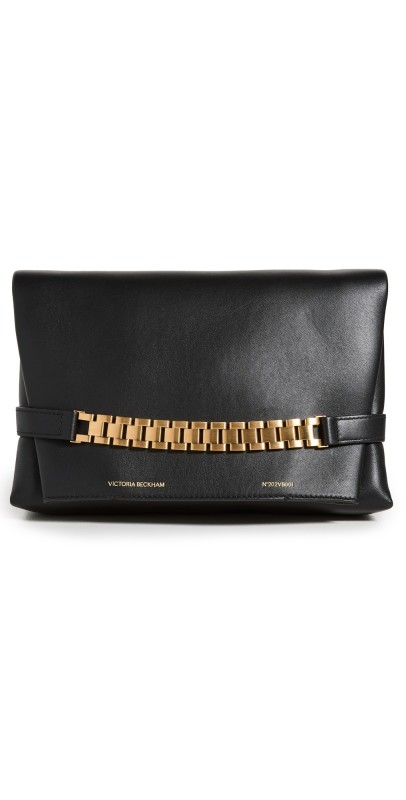 Victoria Beckham Chain Pouch Black