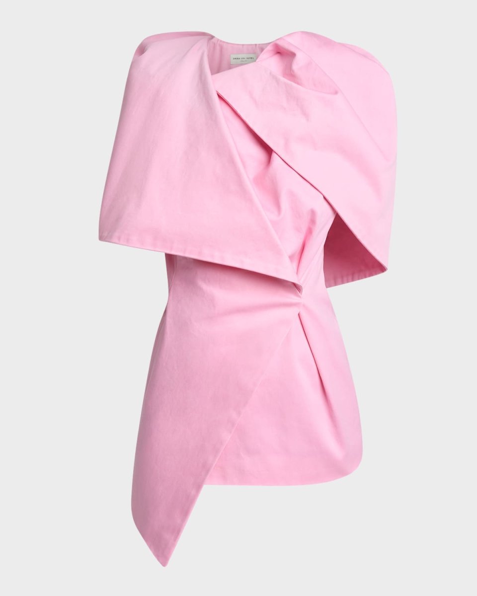 Celido Asymmetric Wrap Shirt