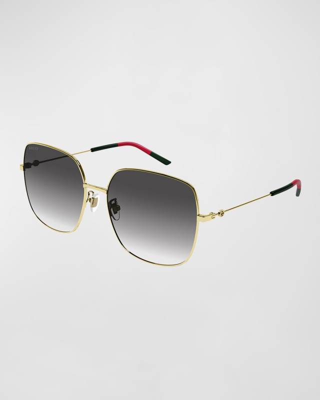 GG Metal Butterfly Sunglasses