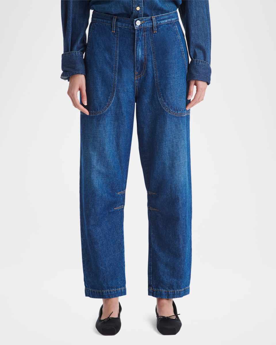 Jetties Beach Wide-Leg Jeans