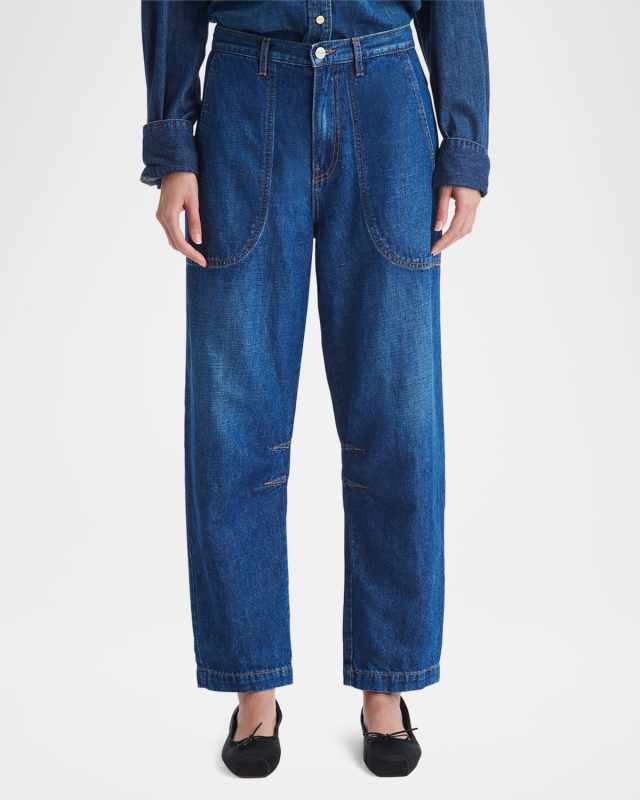 Jetties Beach Wide-Leg Jeans