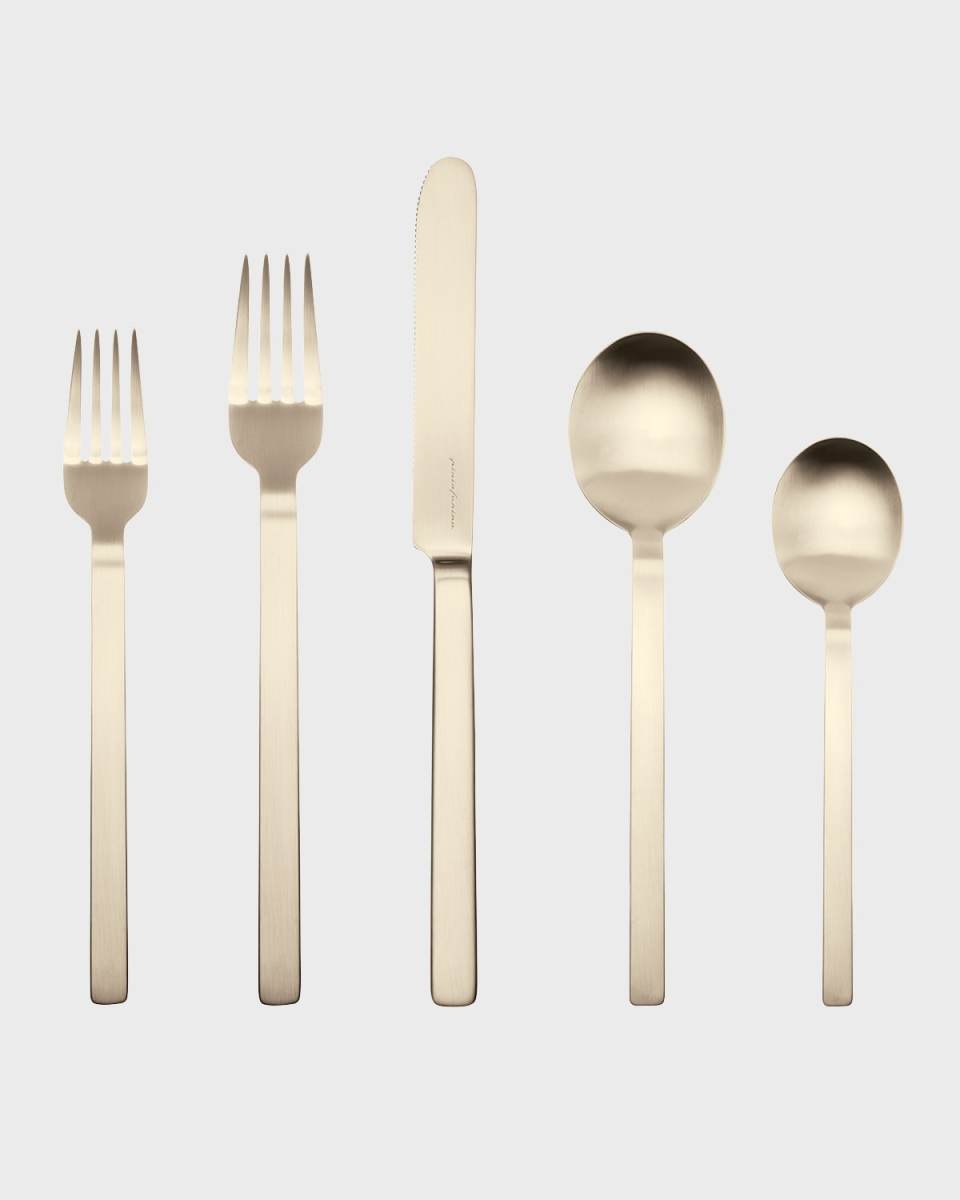 Stile Champagne 20-Piece Cutlery Set