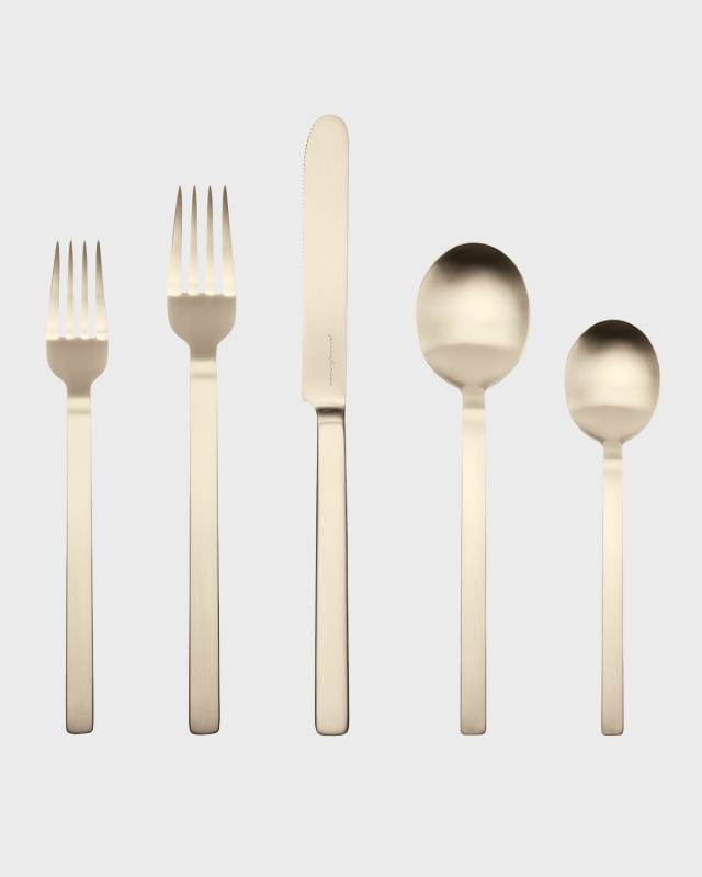 Stile Champagne 20-Piece Cutlery Set