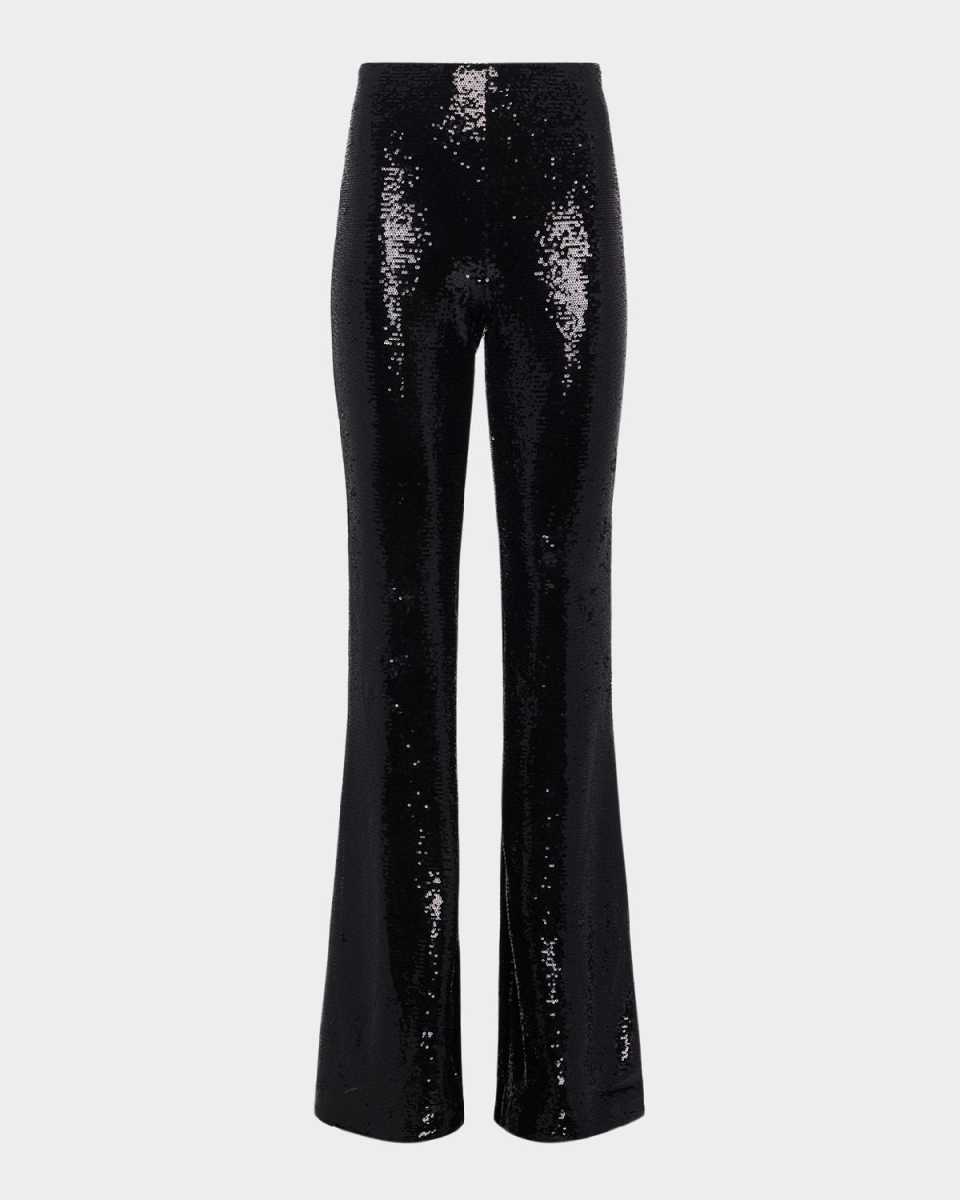 Honor Sequined Flare Pants