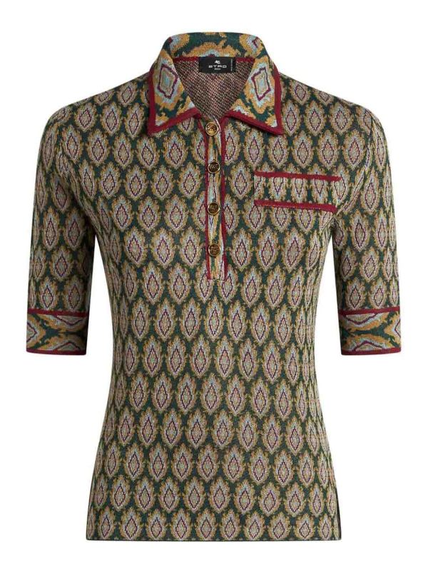 Etro Polo - Vert
