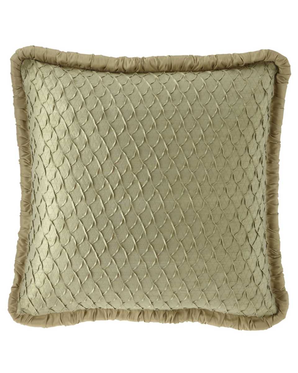Anastasia Pleated Faux-Silk