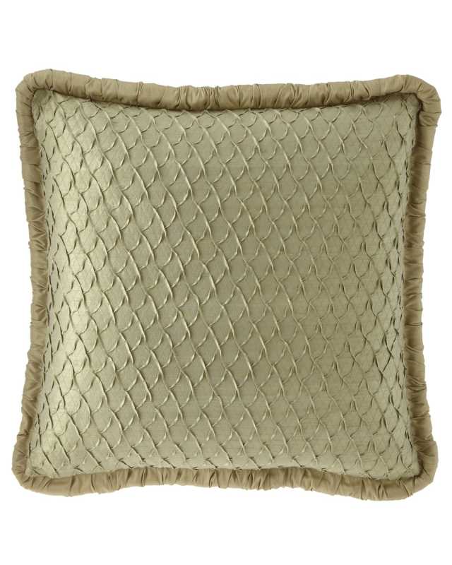 Anastasia Pleated Faux-Silk