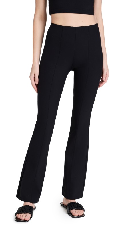 rag & bone ICON Simone Flare Trousers Black