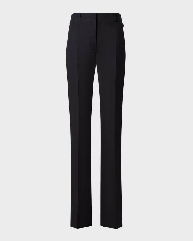 Marilyn Wool-Blend Bootcut Pants