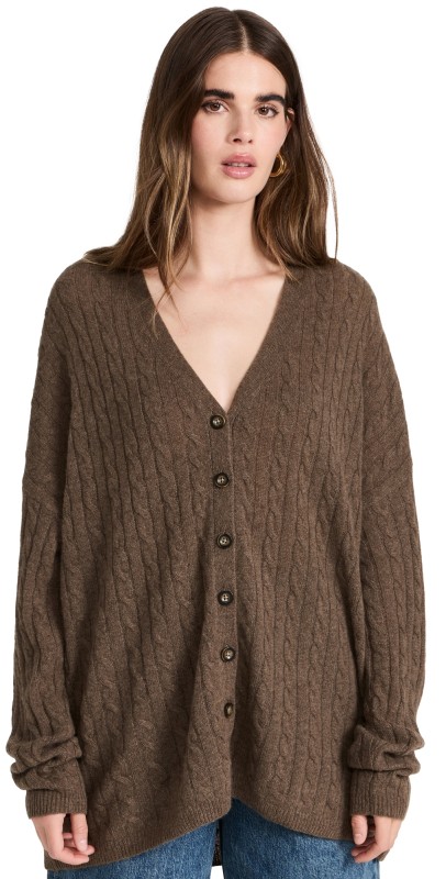 Reformation Giusta Cardigan Dachshund