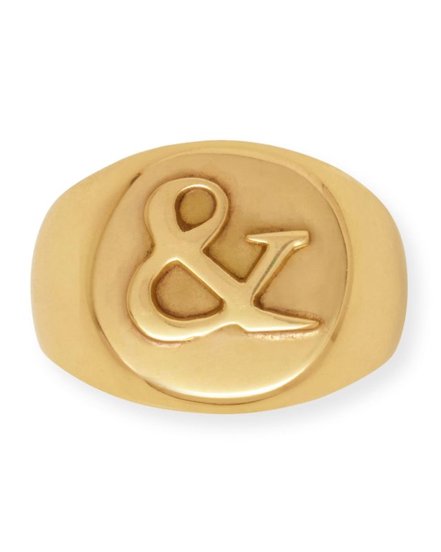 Clark Napkin Ring, Ampersand