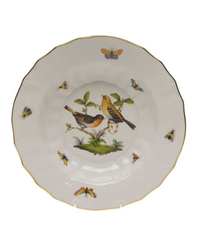 Rothschild Bird Motif 9 Rim Soup Bowl