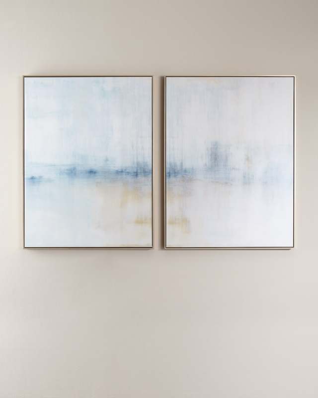 "Winter Bounty" Giclee on Canvas Diptych, 30" x 40"