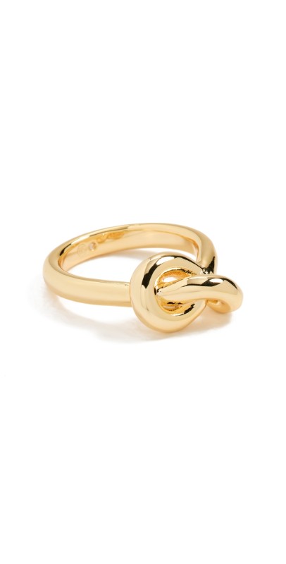 Gorjana Infinity Knot Ring Gold Plated