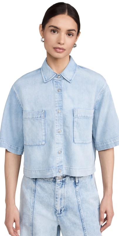 rag & bone Ultra Featherweight Lenna Top Aliah