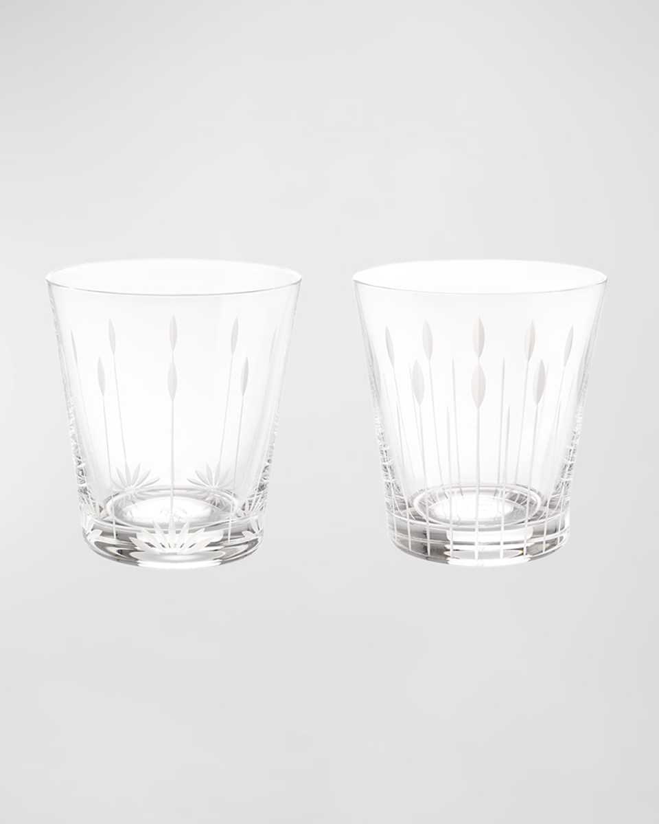 Lotus Blossoms and Buds Tumblers, Set of 2