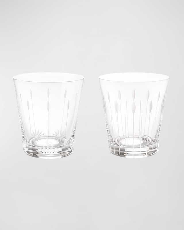 Lotus Blossoms and Buds Tumblers, Set of 2