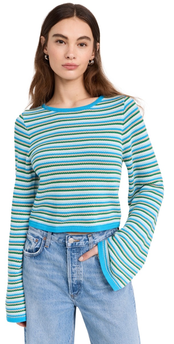 Figue Marley Sweater Multi Green