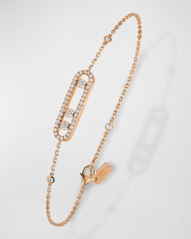 BABY MOVE PAVE DIAMOND BRACELET