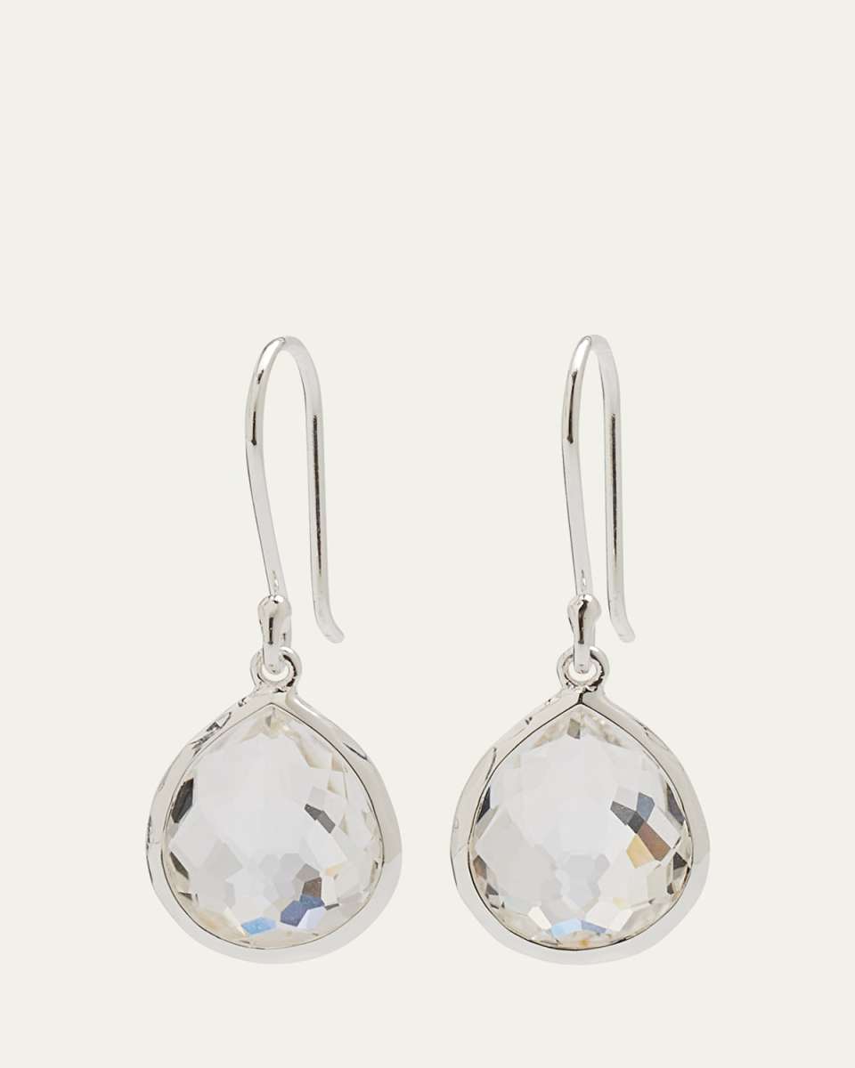 Mini Teardrop Earrings in Sterling Silver