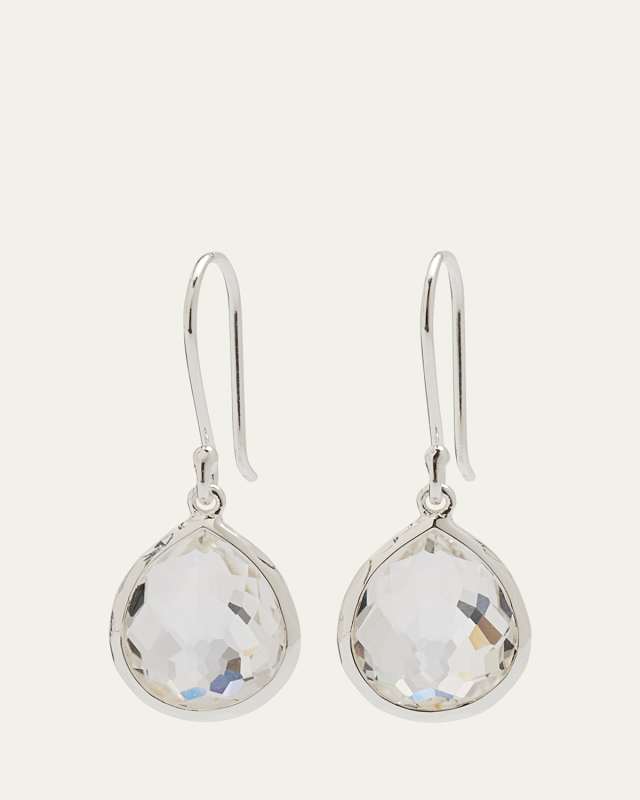 Mini Teardrop Earrings in Sterling Silver