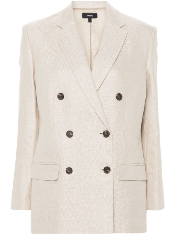 double-breasted blazer