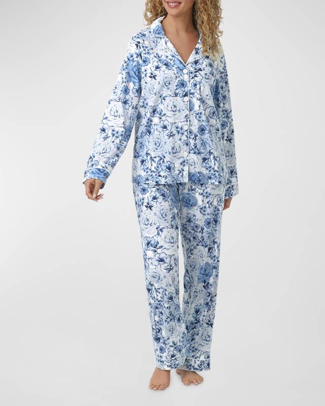 Printed Organic Cotton Pajama Set