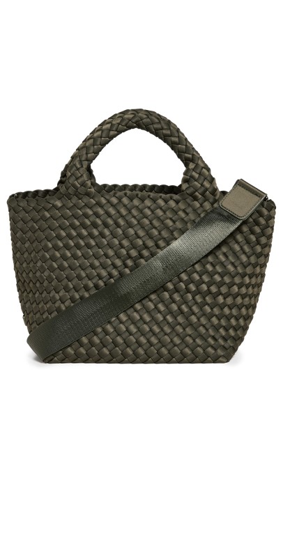 NAGHEDI St Barths Mini Tote Oliv