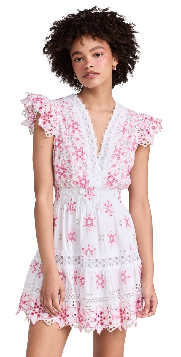 Temptation Positano Gaiola Dress Gold Fuchsia