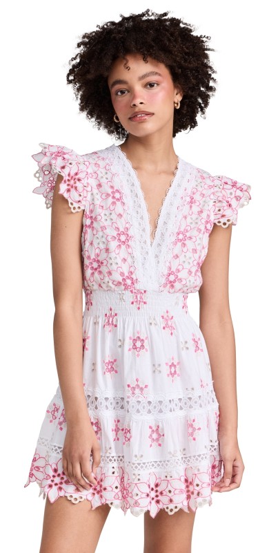 Temptation Positano Gaiola Dress Gold Fuchsia