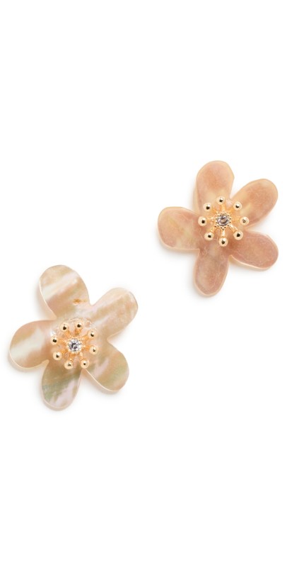 Brinker + Eliza Jasmine Earrings Gold
