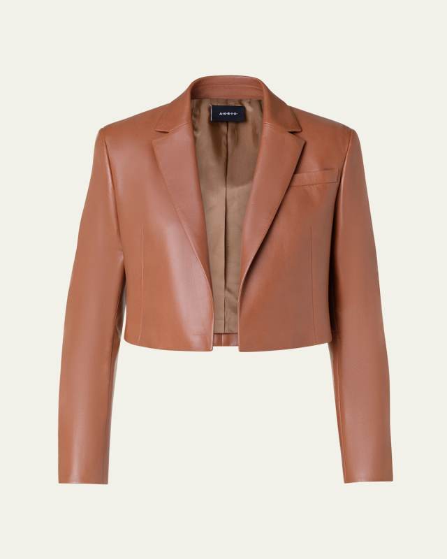 Gian Leather Short Jacket