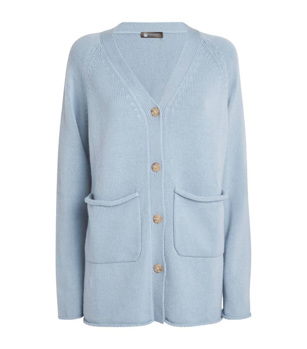Colombo Kid Cashmere V-Neck Cardigan
