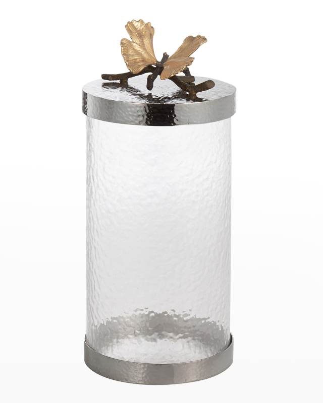 Butterfly Ginkgo Large Canister