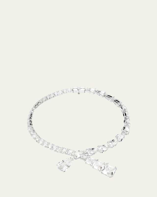 Matrix Mix-Cut Crystal Necklace