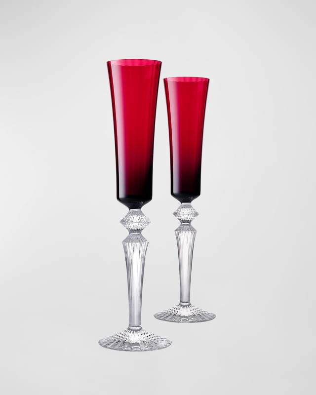 Mille Nuits Red Flutissimos, Set of 2