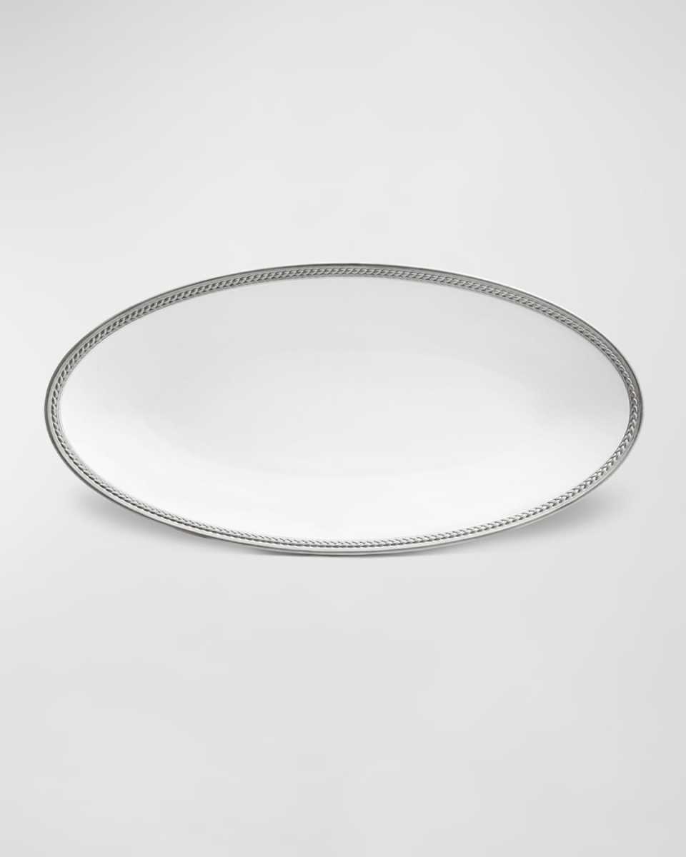 Soie Tressée Small Oval Platter