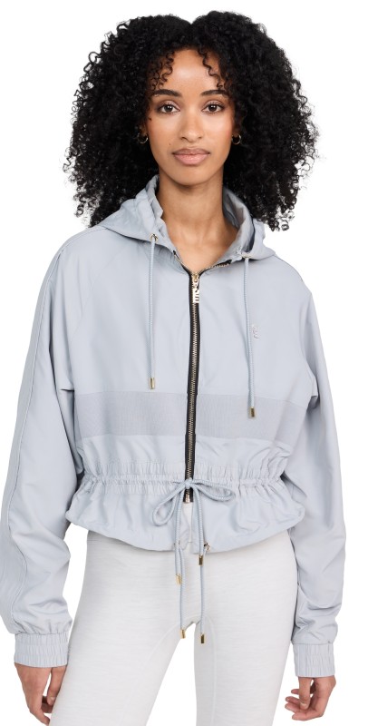 P. E NATION Cropped Man Down Jacket High Rise