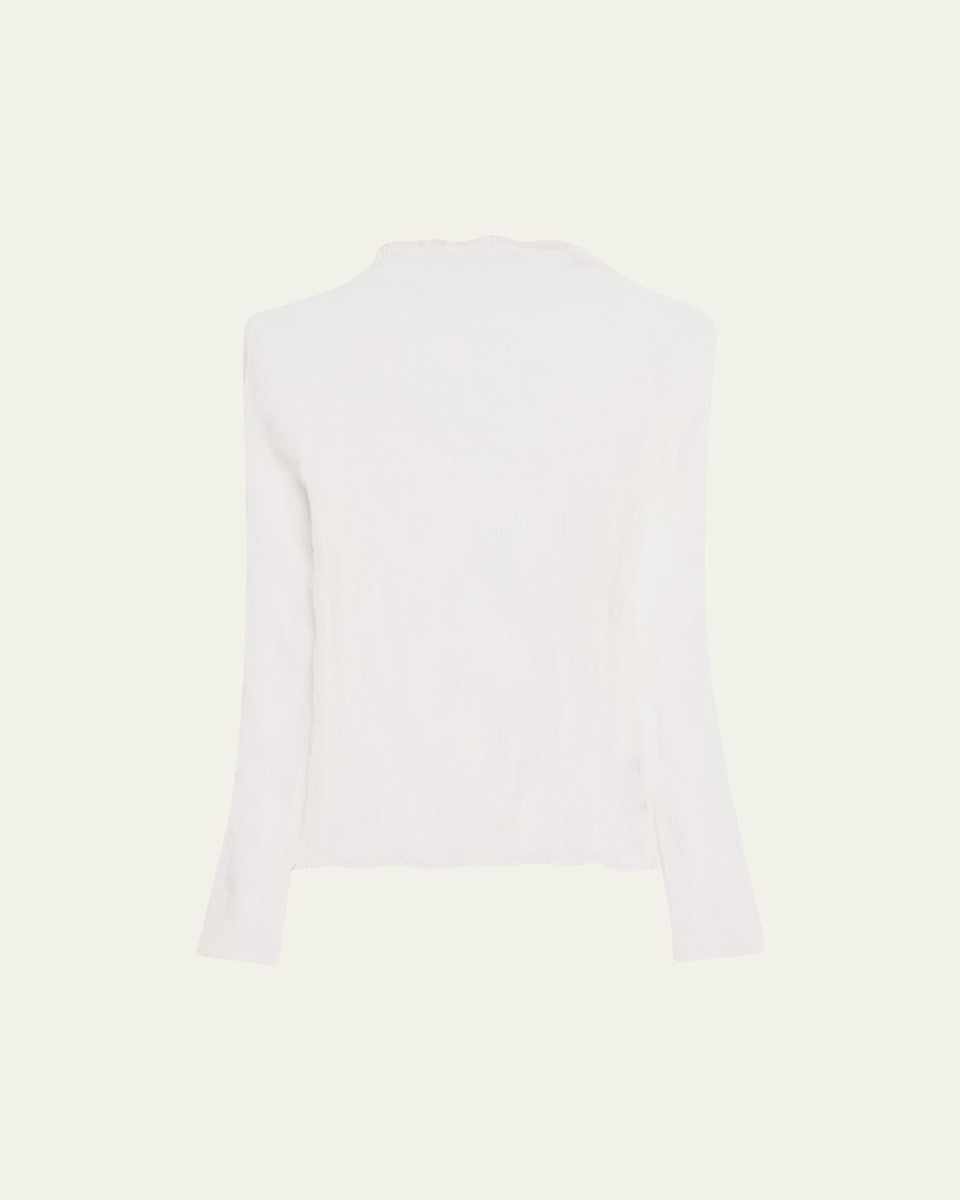 Chiffon Twist-38 Sheer Top