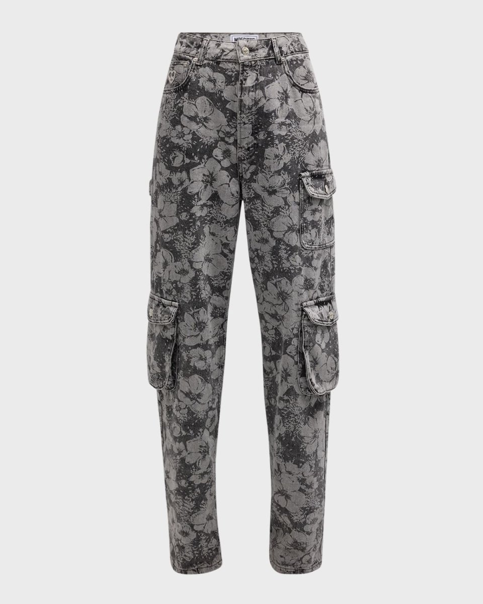 Floral Cargo Pants