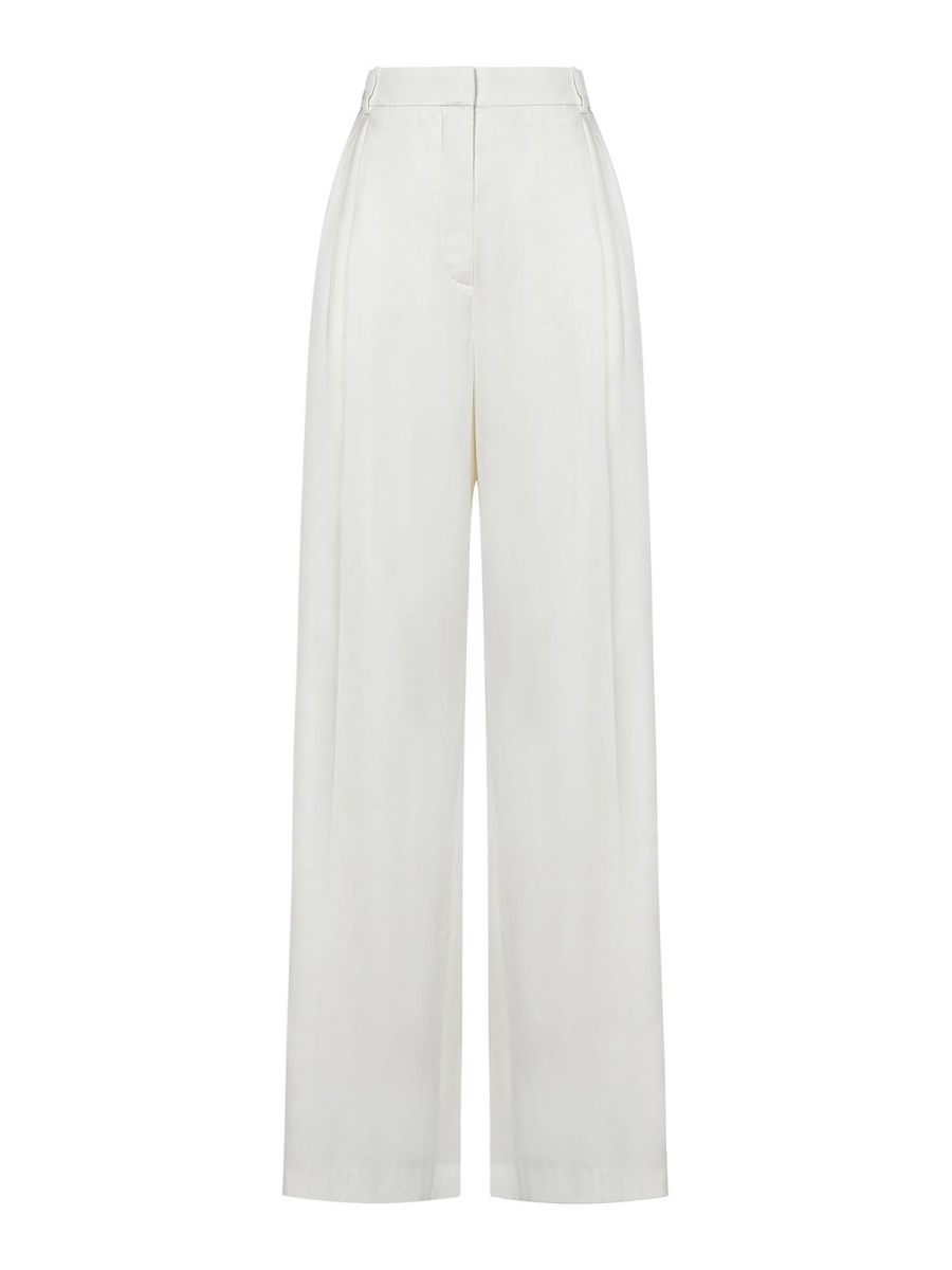 Alexander Mcqueen Pantalons Décontractés - Blanc