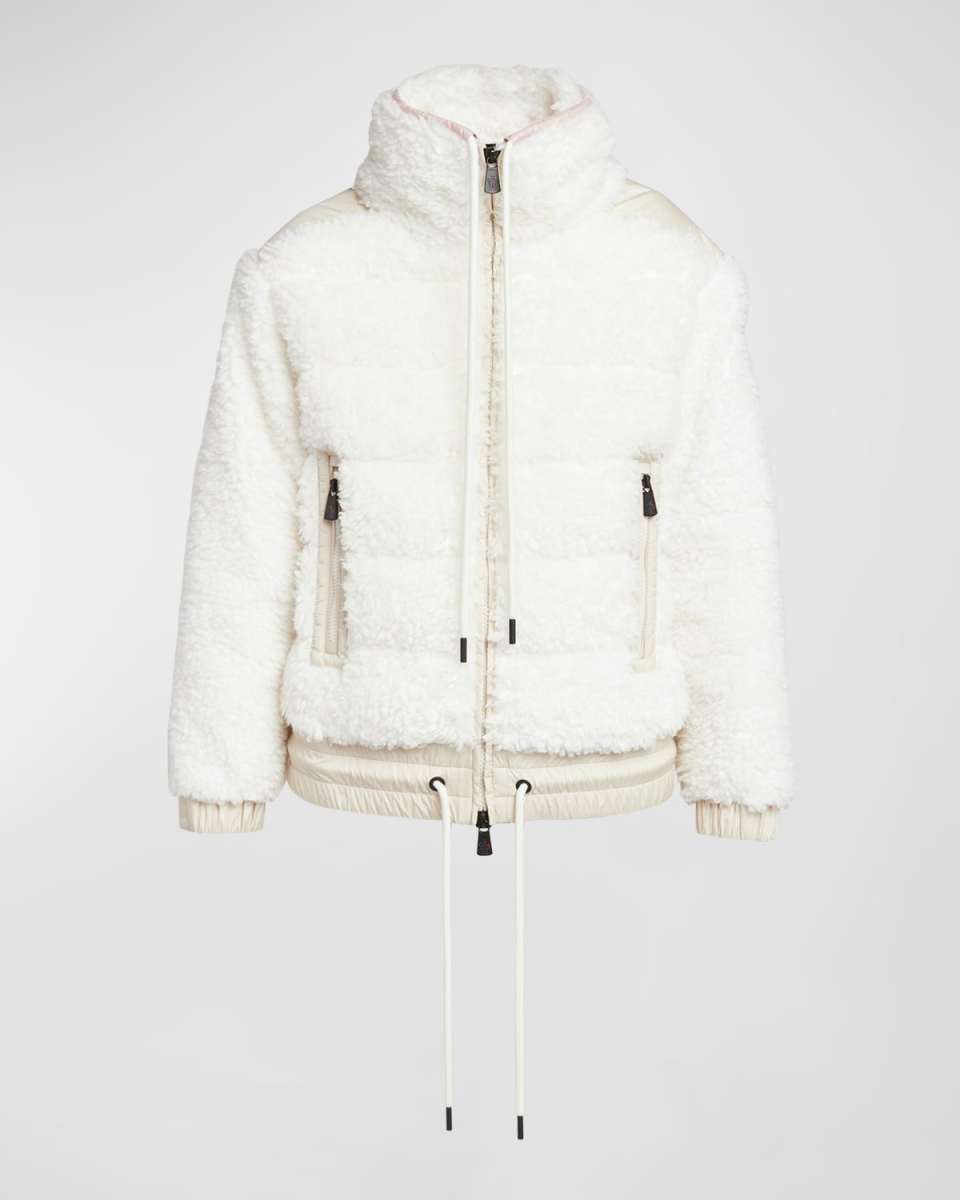 Teddy Fleece Puffer Jacket