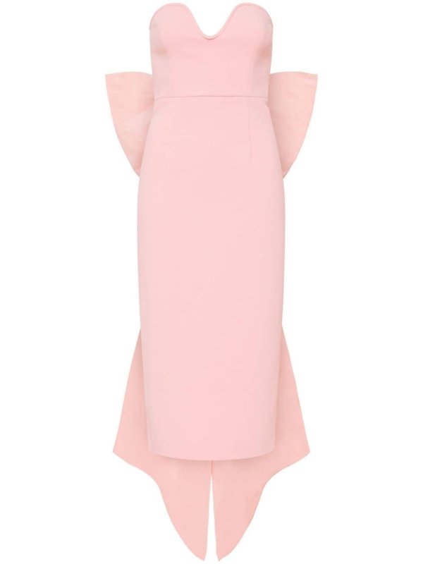 Annabelle strapless midi dress