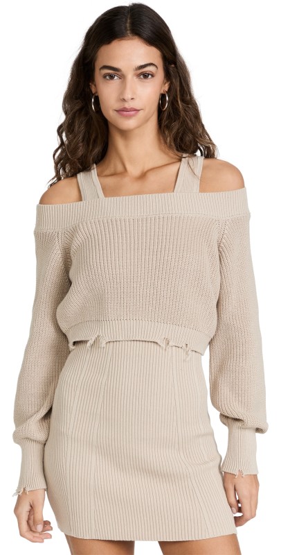 SER. O.YA Janelle Dress Ivory