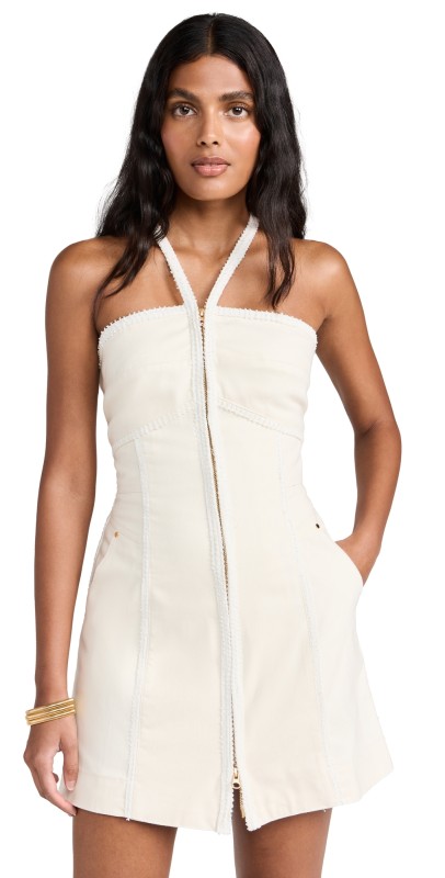 Sabina Musayev Renata Dress Coconut Milk