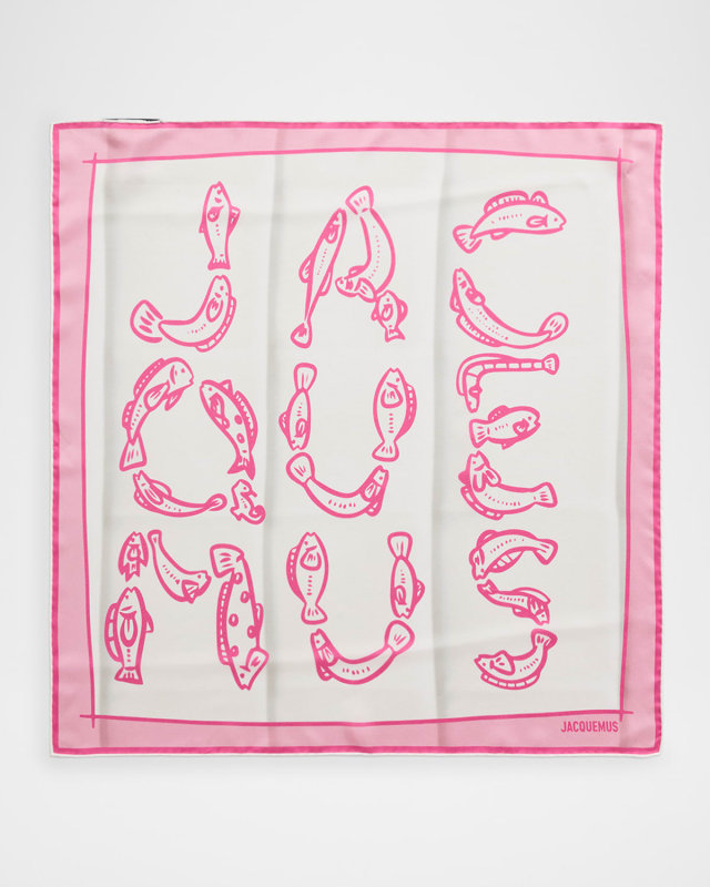 Le Bandana Pesco Square Scarf